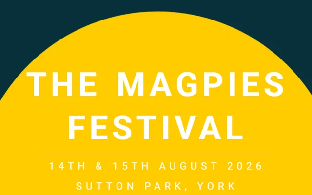 The Magpies Festival 2026 event banner